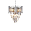 Wisząca LAMPA glamour MADISON ML5991 Milagro metalowa OPRAWA okrągły ZWIS na łańcuchu chrom