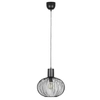 Zwis lampa salonowa GILA 365790132 Trio koszyk kula loft czarny