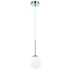 Lampa wisząca Bao I Cromo IP44 Orlicki Design łazienkowa OPRAWA szklana kula ZWIS ball IP44 chrom biały