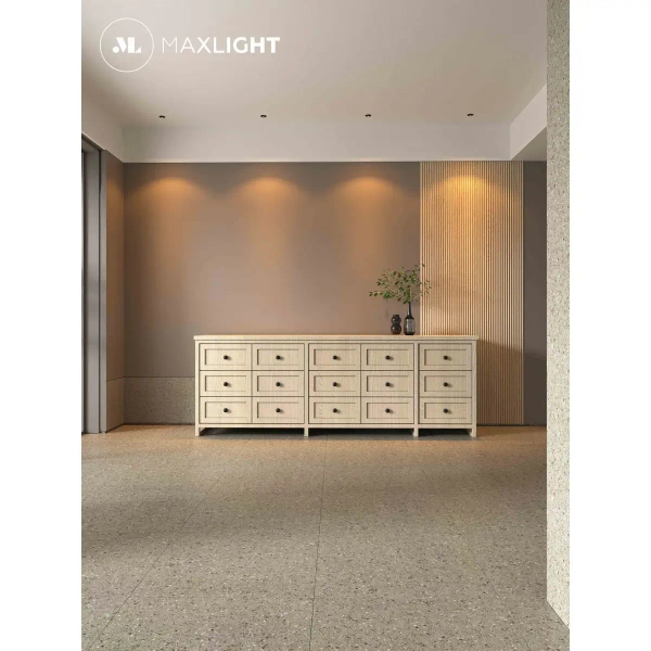 Regulowana lampa sufitowa Fine H0105 okrągła do salonu czarny