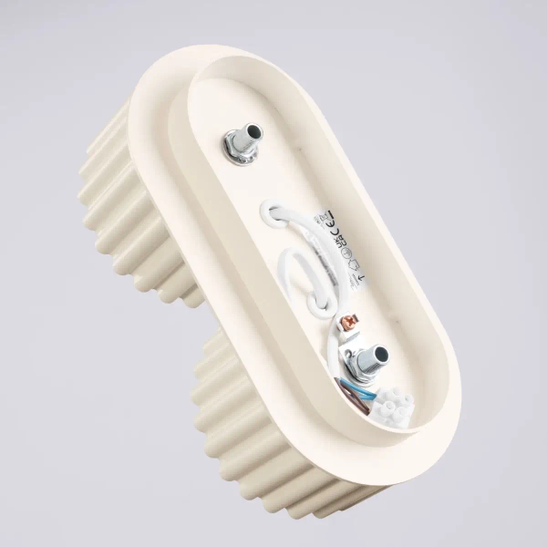 Podwójna lampa sufitowa AURA SL.1793 tubki do jadalni beżowe