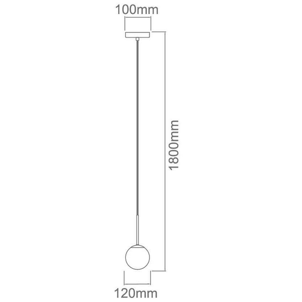 Okrągła LAMPA wisząca Bao I Gold IP44 Orlicki Design loftowa OPRAWA szklana kula ZWIS do łazienki ball IP44 złoty biały