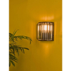 Lampa ścienna kryształowa Naeva NAE0922 Dar Lighting przezroczysta czarna