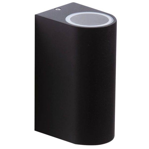 Nowoczesny kinkiet zewnętrzny Rimini AZ4266 IP54 czarna lampa ścienna