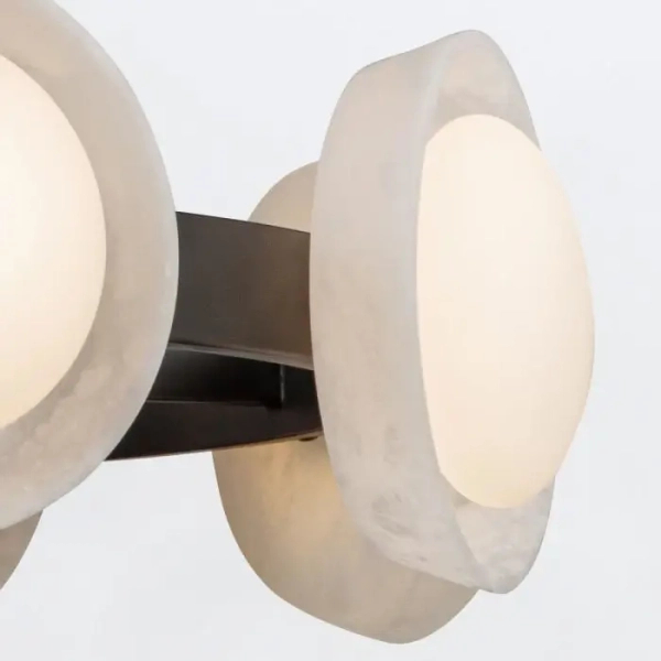Żyrandol modernistyczny Alonso QN-ALONSO8-UBZ-AR LED 30W 3000K brązowy