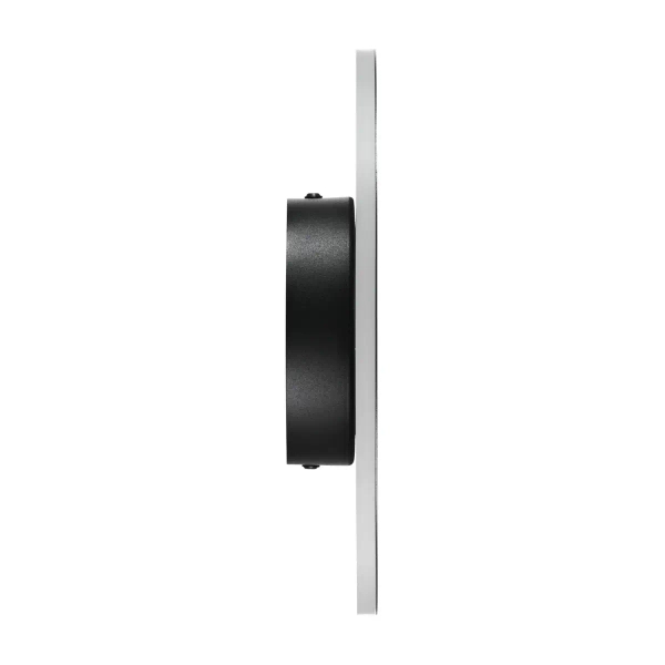 Kinkiet ścienny NYX ST-8293W/25 czarny metal minimalistyczny LED 10W 3000K 25cm do salonu