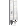 LAMPA ścienna Paulson FE-PAULSON-W4 Elstead FEISS metalowa OPRAWA kinkiet industrialny IP44 polerowany chrom przezroczysty