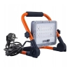 Halogen budowlany LED srebrny SLP3131 1000W 6000K IP65 z uchwytem i wtyczką