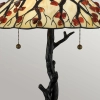 Tiffany stołowa lampa Whispering QZ-WHISPERING-TL-VB szkło artystyczne