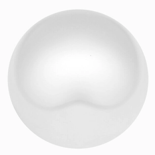 Stojąca ledowa lampa pufa Apple ES-SF025 LED 5W RGBW IP65 siedzisko biała