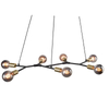 Industrialna lampa wisząca Josefine 2010303003 Nordlux sticks pręty czarne