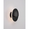 Okrągła lampa ścienna ZEVERNA LE75292 LED 9W 3000K IP54 antracyt