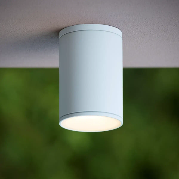 Sufitowa lampa Tubix 27870/01/31 Lucide IP54 tubka ściemniana biała