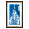 Obraz miasto CHRYSLER ART DECO KH1501100264 King Home niebieski wielokolorowy