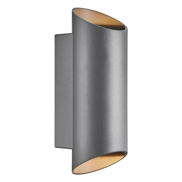 Ścienna lampa na taras NICO 2218231050 góra-dół IP54 antracyt