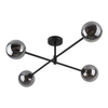 Przysufitowa lampa molekułowa Sarius 6235 TK Lighting szkło metal czarny grafit