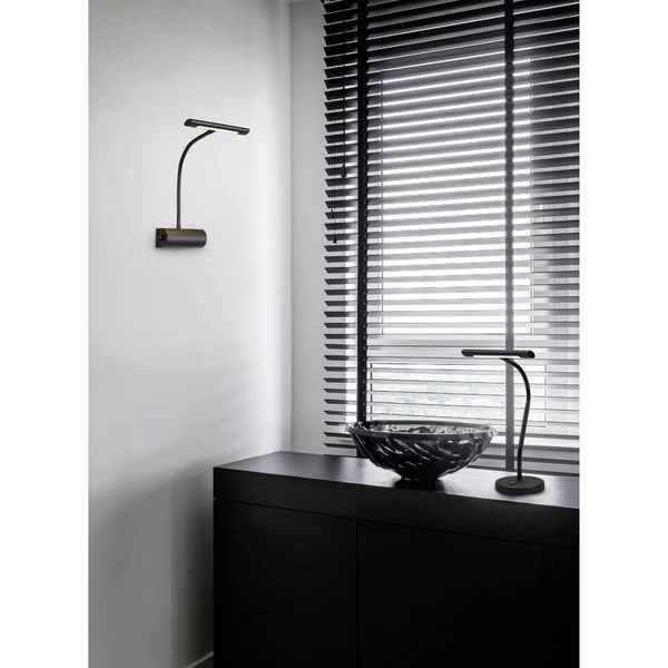 Naścienna lampa regulowana CURTIS 279770132 Trio LED 4W 3000K czarny