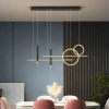 Lampa wisząca Forma CGFORMA390 LED 30W 3000-6000K do salonu złoty czarny