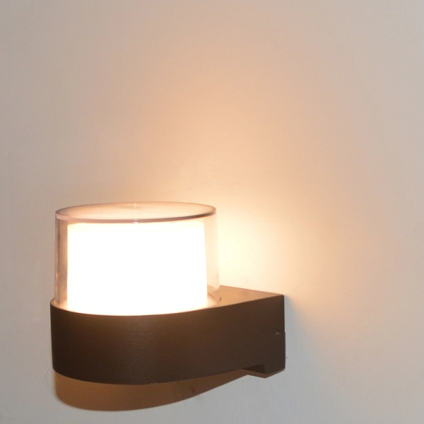 Nowoczesny kinkiet ogrodowy Marti OWL-4626-4K Italux LED 5W 4000K IP54 czarny