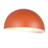 Ścienna lampa metalowa MAAS 262460140 kopuła IP44 pomarańczowa