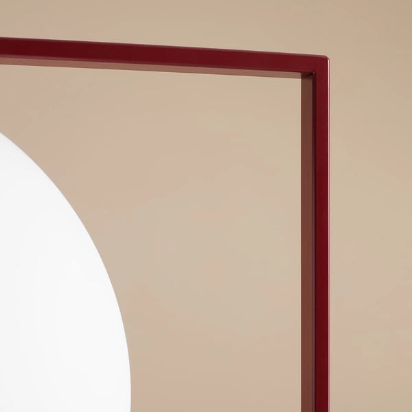 Wisząca lampa do jadalni Zac 1038H15_2 Aldex kulki czerwona