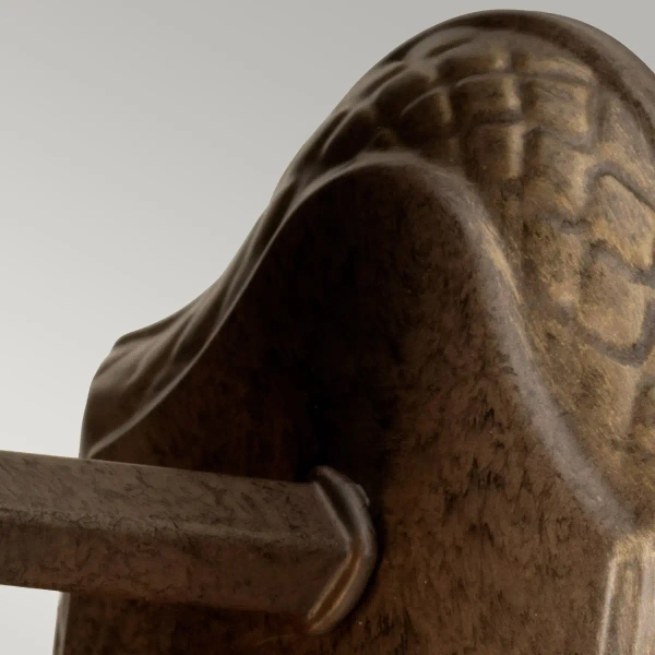 Łazienkowa LAMPA ścienna Plantation HK-PLANT-BATH-PZ Elstead Hinkley szklana OPRAWA kinkiet ananas IP44 brąz