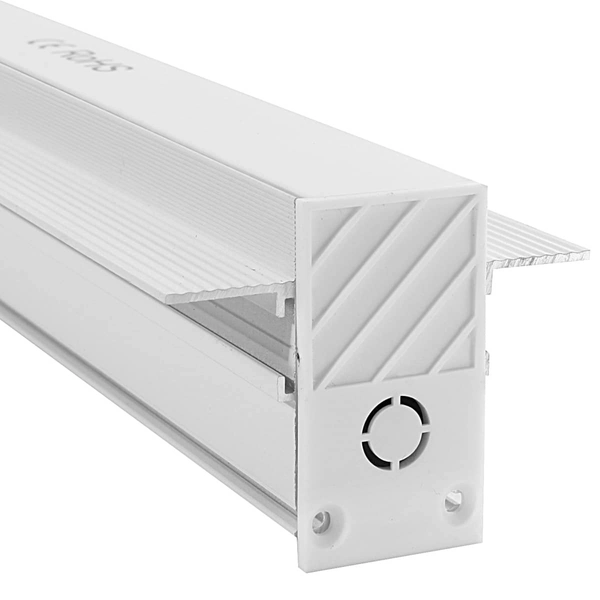 System szynowy metalowy podtynkowy 829 Domeno LED magnetyczny biały