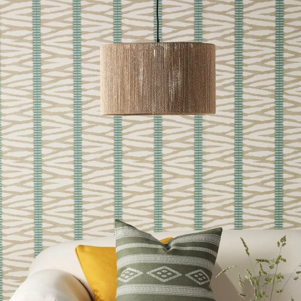 Wisząca lampa ekologiczna Keona KEO6529 boho naturalna brązowa