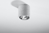 Downlight LAMPA sufitowa SL.0645 betonowa OPRAWA spot tuba szara