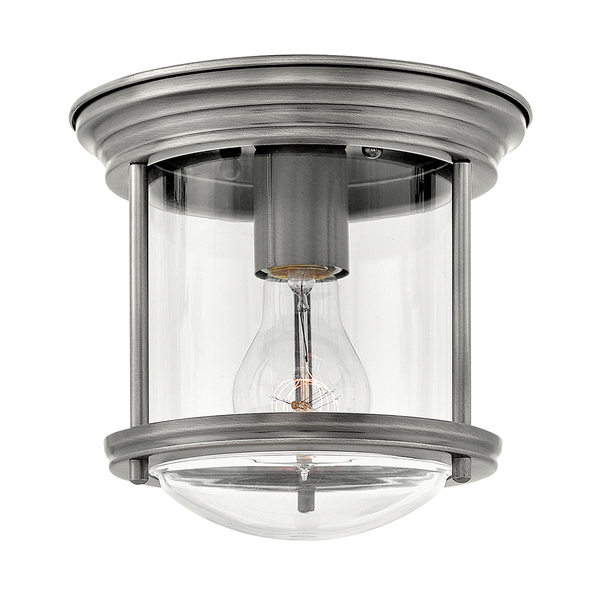 Lampa sufitowa plafon QN-HADRIAN-MINI-F-AN-CLEAR nikiel