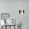 Podłużna lampa ścienna Ambiente LP-1510/1W GD LED 18W 3000-6000K tuba złota