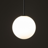 Wisząca lampa do szyny 1-obwodowej Profile 11297 Nowodvorski bubble czarna biała