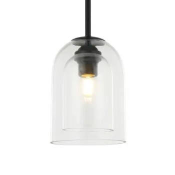 Loftowa wisząca lampa Elaris LP-8103/1P TR szklana przezroczysta
