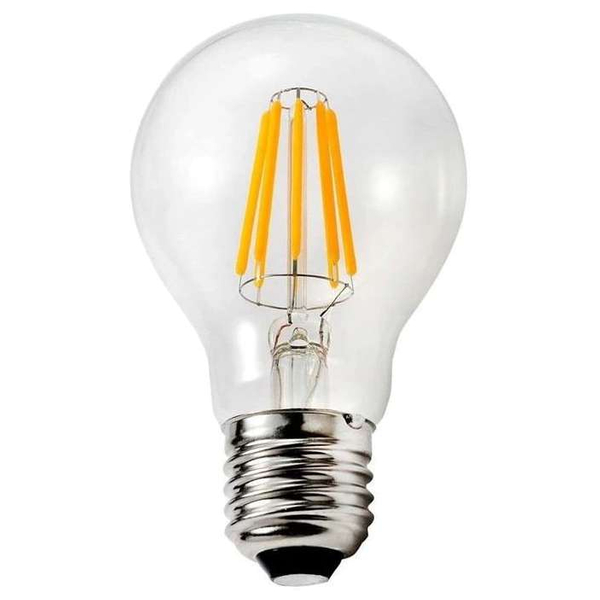 Żarówka dekoracyjna MDECO SLP1412 LED E27 A60 bańka 6W 600lm 230V biała ciepła