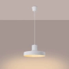 Owalna lampa wisząca BILO SL.1702 biała metalowa 1xE27