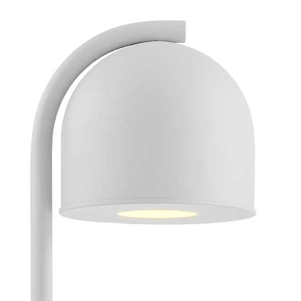 Dekoracyjna LAMPA stojąca BOTANICA 40850108 Kaspa podłogowa OPRAWA metalowa tuba z doniczką szara