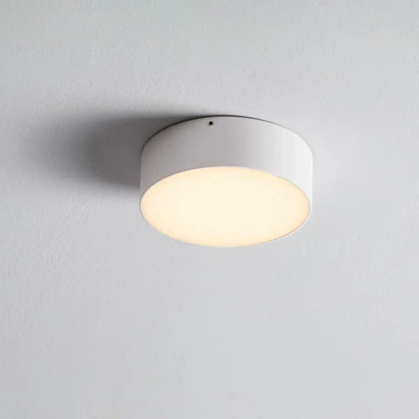 Ogrodowy plafon BORJA biały LE73648 1xLED 10W 3000K IP65 downlight