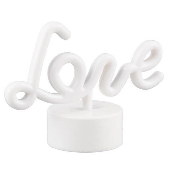 Stołowa lampa love Amor R55931101 LED 1W USB różowy biały