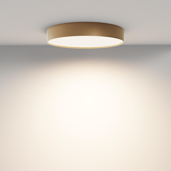 Lampa nasufitowa Zon C032CL-45W3K-RD-MG LED 45W 3000K salonowa złota