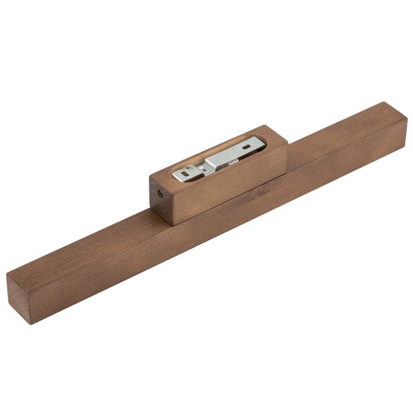 Naścienna lampa do salonu Teo 5919 LED 8W 3000K listwa drewniana