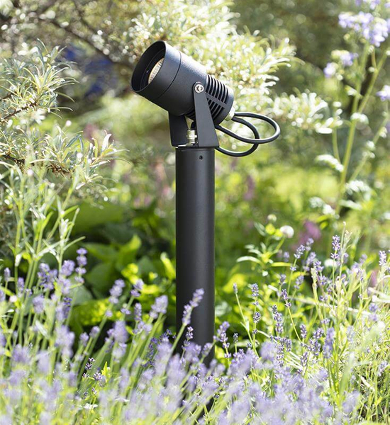 Zewnętrzna lampa ruchoma Garden LED 6W 3000K IP44 czarna