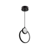 Wisząca lampa kula Lacrima 31-35592 LED 15W 3000K do salonu czarna