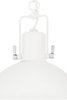 Industrialna LAMPA wisząca NAUTILIUS M 10265101 Kaspa metalowa OPRAWA okrągły ZWIS na łańcuchu biały