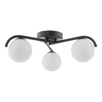 Kulista lampa sufitowa Orlena ORL5322 do jadalni kule czarne