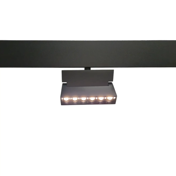 Lampa punktowa Magnet Line TLV-07-06 LED 6W 3000K do szynoprzewodu czarna