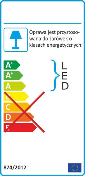 Sześciokątna LAMPA sufitowa HEXAGON 313188 Polux regulowana OPRAWA metalowa downlight czarny