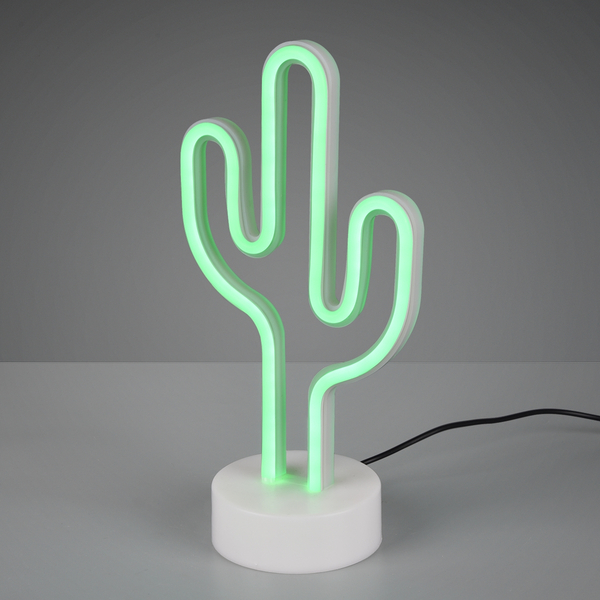 Stojąca lampka biurkowa Cactus R55220101 LED 1,8W  lampa kaktus zielony