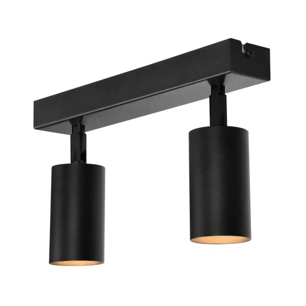 Sufitowa lampa kierunkowa Monti K-4726 Kaja czarne tuby do przedpokoju