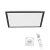 Plafon sterowany pilotem FLAT czarny 14755-18 1xLED 23,5W 2700-5000K z regulacją barwy