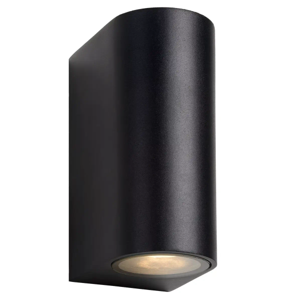 Ścienna tubka zewnętrzna ZORA 22861/10/30 Lucide IP44 podłużna czarna